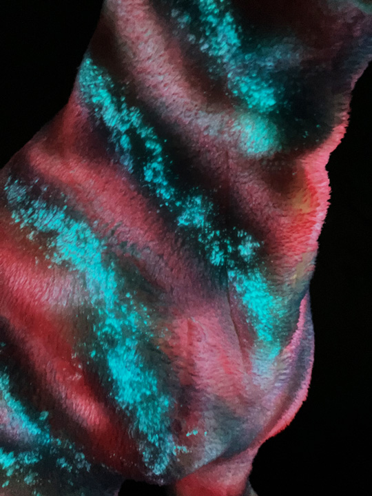 Rumpelstil – ZebraUnicorn – Detail
Glowing in the dark